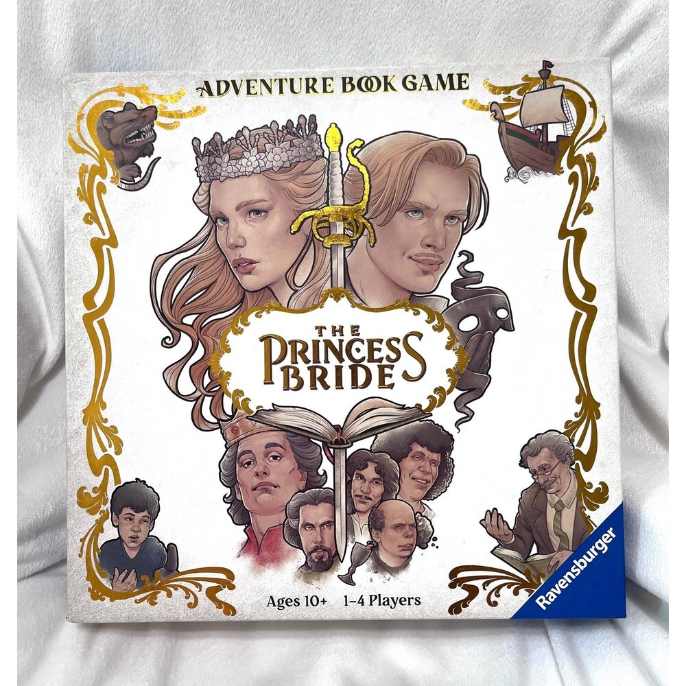 Vintage Movie Nostalgia The Princess Bride Adventure Book Game Ravensburger New